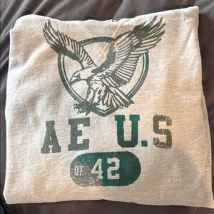 American Eagle Outfitters Gray Sweatshirt